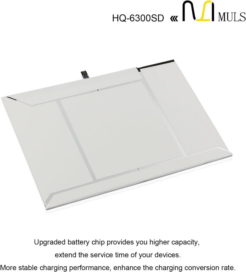MULS 7040mAh HQ-6300SD HQ-6300SA Tablet Battery for Samsung Galaxy Tab A8 10.5 inch 2021 2022 SM-X200 SM-X200N SM-X205 SM-X205N SM-X205NZAAEUE SM-X200NZAAEUA - Image 5